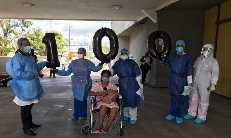 Paciente de alta número 100