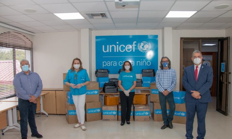 UNICEF entrega al SNS ventiladores no invasivos y circuitos de ventilación para COVID-19