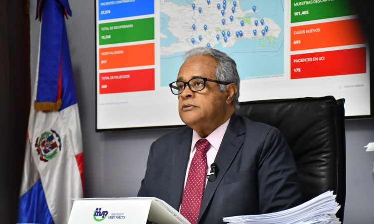 MSP informa que se han registrado 128,775 pruebas de PCR, este domingo se realizaron 2,907