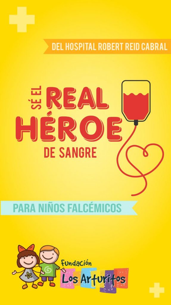 “Sé el real héroe de sangre”, nueva campaña de donación de sangre de Fundación Los Arturitos