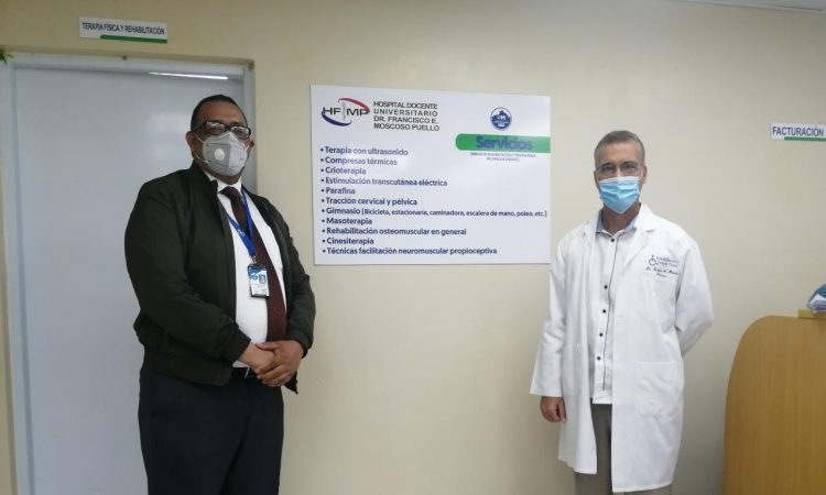 Hospital Moscoso Puello pone en funcionamiento Unidad de Terapia Física y Rehabilitación