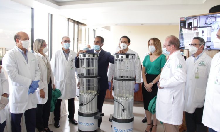 Instalan en el país robot de desinfección contra Covid-19, virus y bacterias