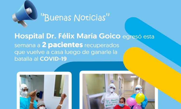 Hospitales en Santo Domingo anuncian alta de pacientes recuperados de Covid-19