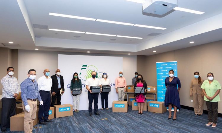 UNICEF entrega 9 ventiladores adicionales al SRS por solidaridad del Grupo Puntacana