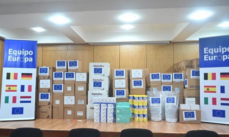 Equipo Europa donó a República Dominicana insumos y equipos médicos valorados por más de RD$51 millones