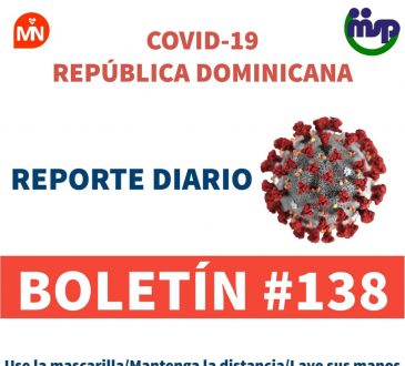 República Dominicana: 30 fallecidos por Covid-19 en las últimas 24 horas