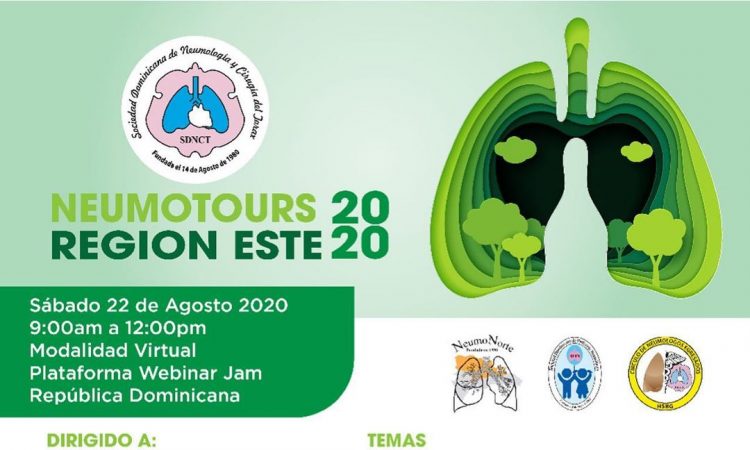 Neumotours Región Este iniciará el 22 de agosto en modalidad virtual