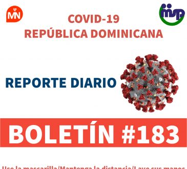 República Dominicana: 3 fallecidos y 596 nuevos casos de Covid-19 en las últimas horas