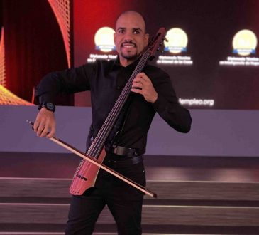 Pablo Polanco llevó medicina musical al Instituto Dermatológico Dominicano para promover la esperanza
