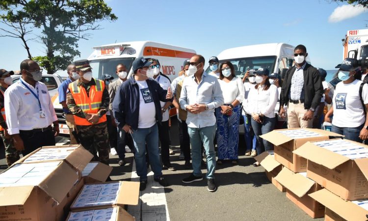 El SNS inicia jornada ”Ruta Comunitaria en Salud”, con entrega de mascarillas para prevención COVID-19