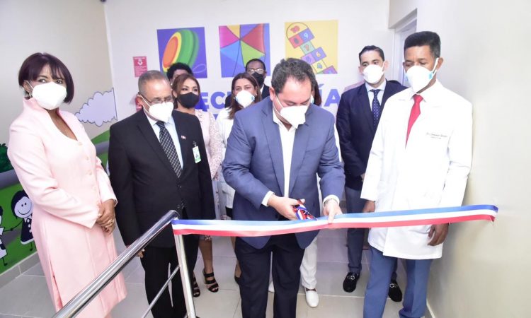SNS inauguró área exclusiva para pacientes pediátricos con Covid-19 en el Hospital Infantil Robert Reid Cabral