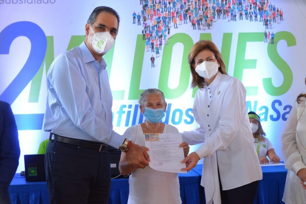 1.700.000 dominicanos y dominicanas han sido afiliados al SeNaSa