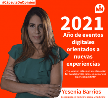 2021: año de eventos digitales orientados a nuevas experiencias