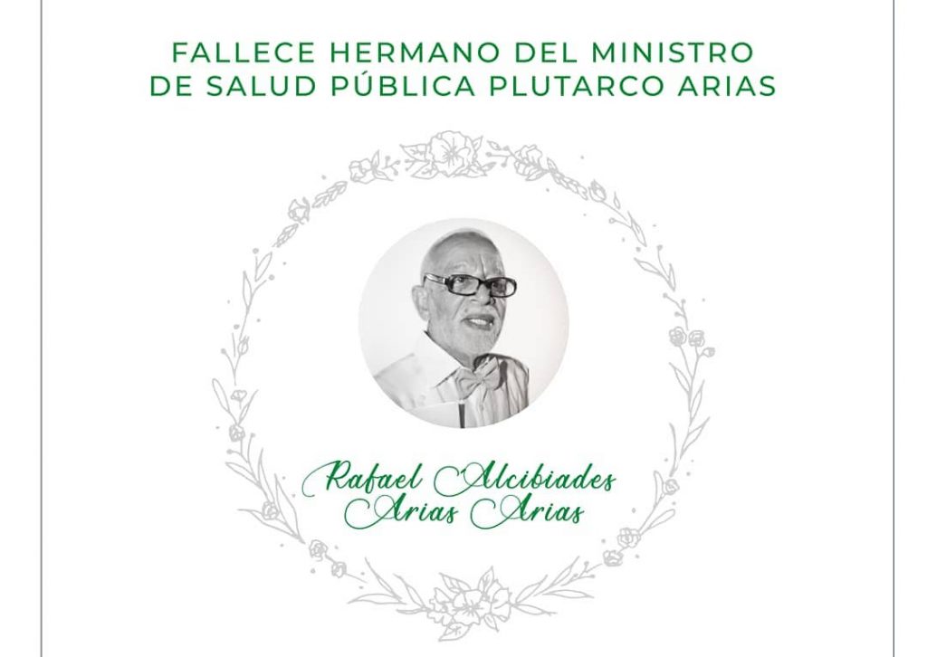 Rafael Arias, hermano del ministro de salud pública falleció por complicaciones post COVID-19