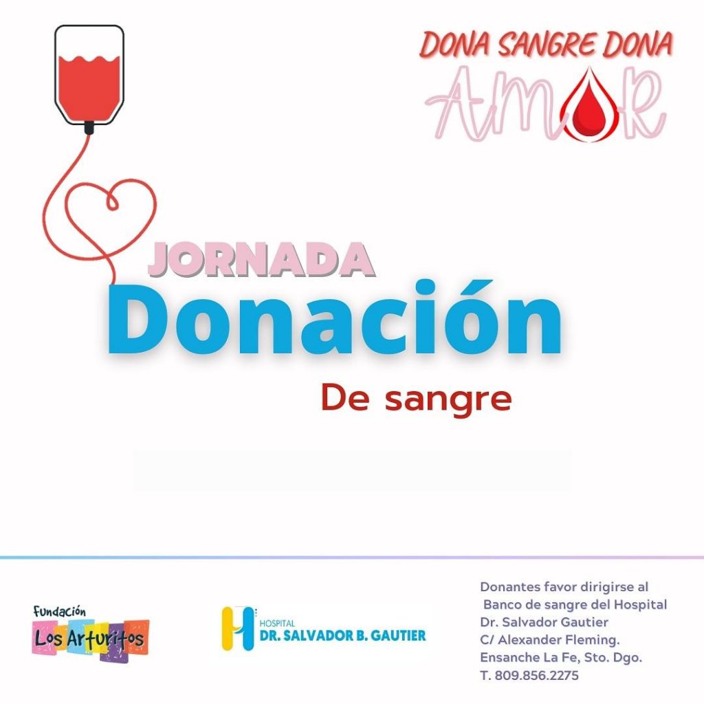 Hospital Salvador Gautier y Fundación Los Arturitos recibirán donantes de sangre para niños falcémicos del HIRRC Hospital Salvador Gautier y Fundación Los Arturitos recibirán donantes de sangre para niños falcémicos del HIRRC