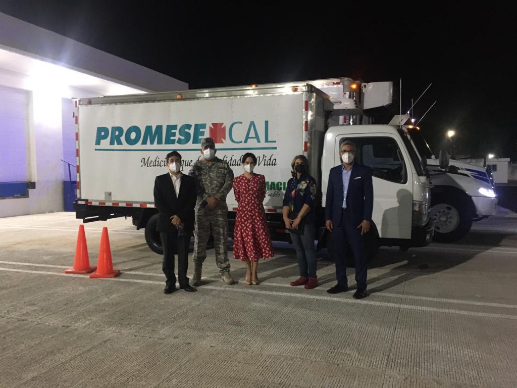 Llegó el primer lote de vacunas COVID-19 a República Dominicana