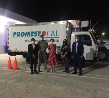 Llegó el primer lote de vacunas COVID-19 a República Dominicana