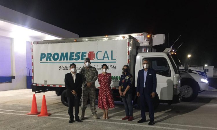Llegó el primer lote de vacunas COVID-19 a República Dominicana Llegó el primer lote de vacunas COVID-19 a República Dominicana