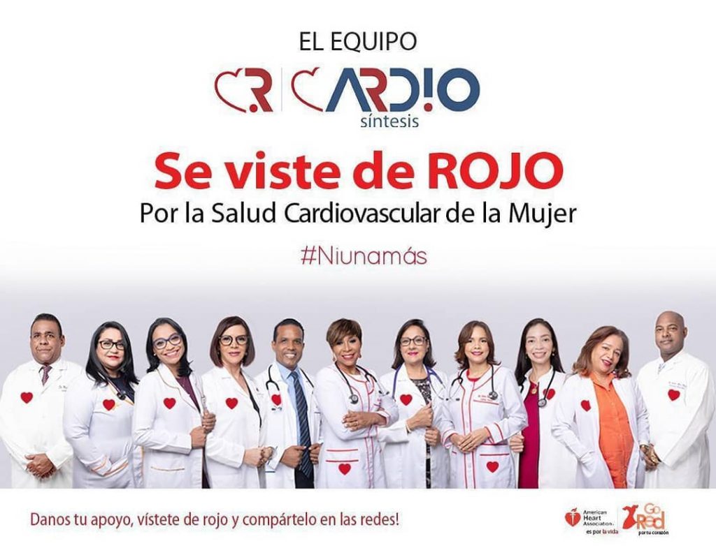 Cardiosíntesis invita a la campaña digital "Vestirse de rojo" por la salud cardiovascular femenina Cardiosíntesis invita a la campaña digital "Vestirse de rojo" por la salud cardiovascular femenina