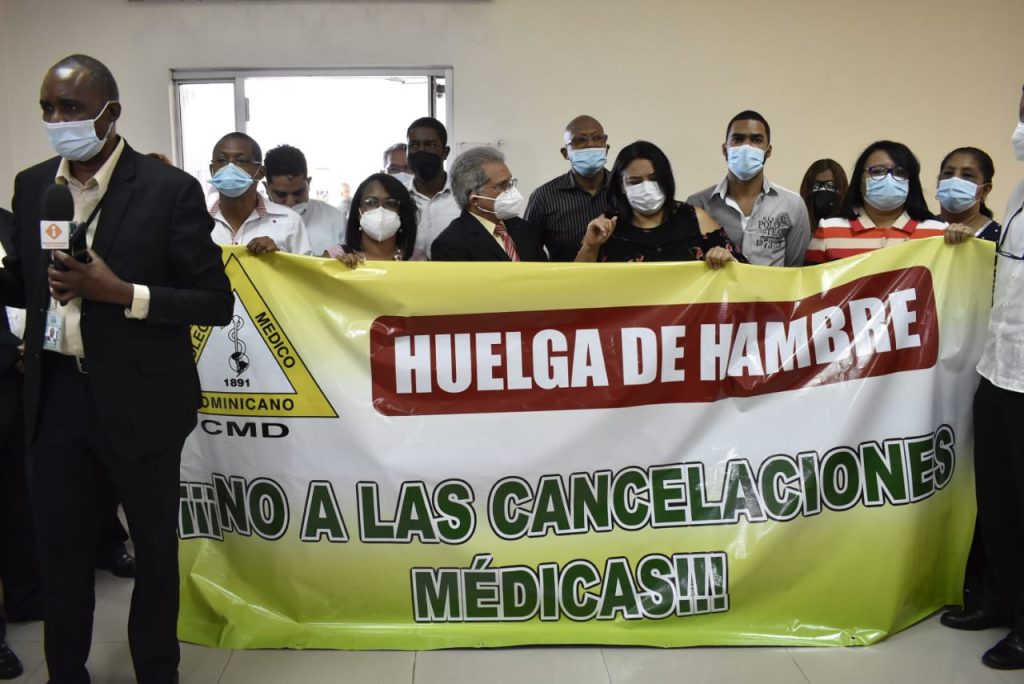 CMD y 20 médicos anunciaron huelga de hambre por cancelaciones CMD y 20 médicos anunciaron huelga de hambre por cancelaciones
