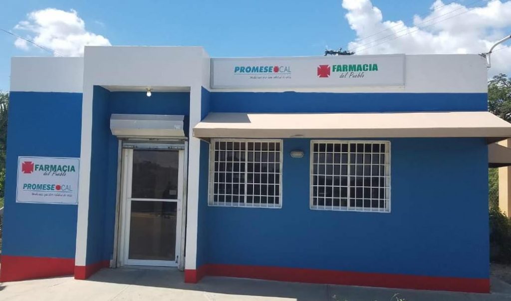 Promese/Cal realizó remozamiento a 48 “Farmacias del pueblo” Promese/Cal realizó remozamiento a 48 “Farmacias del pueblo”