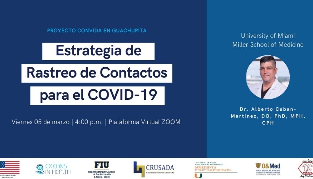 Universidad de Miami dictará foro virtual sobre “Estrategias de rastreo de contactos para el COVID-19” Universidad de Miami dictará foro virtual sobre “Estrategias de rastreo de contactos para el COVID-19”