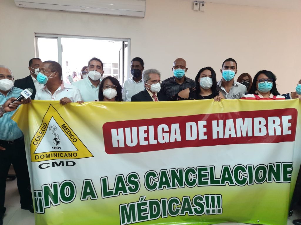 MSP se pronunció acerca de los 15 galenos que realizan huelga de hambre por cancelaciones MSP se pronunció acerca de los 15 galenos que realizan huelga de hambre por cancelaciones