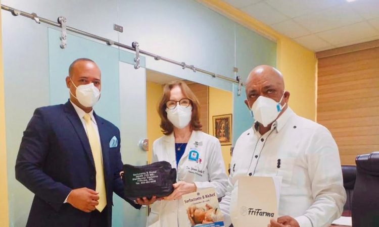Frifarma donó medicamento para bebes prematuros en UCI