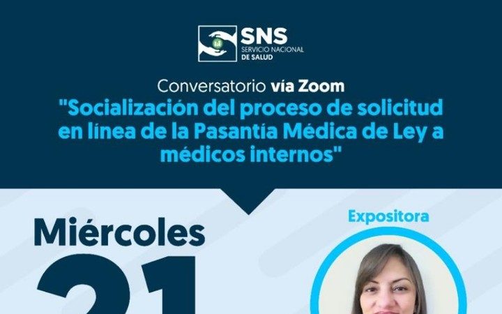 SNS ofrecerá hoy taller sobre ley de pasantías médicas para médicos internos SNS ofrecerá hoy taller sobre ley de pasantías médicas para médicos internos