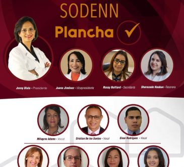 SODOENN eligió nueva junta directiva para el lapso del 2021 al 2023