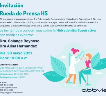 Dermatólogos iniciarán campaña de orientación para pacientes con Hidradenitis Supurativa