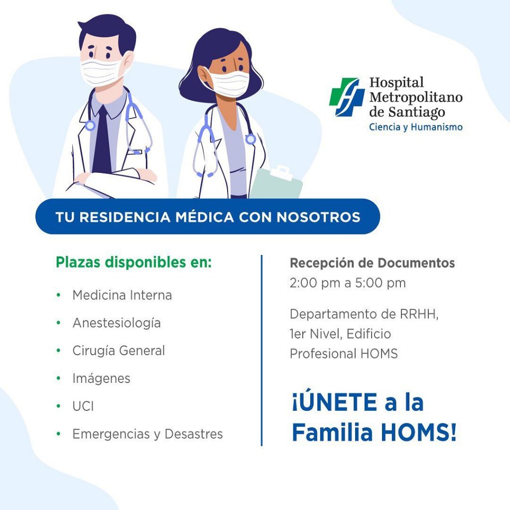 HOMS y Unión Médica del Norte abrieron sus plazas para residentes