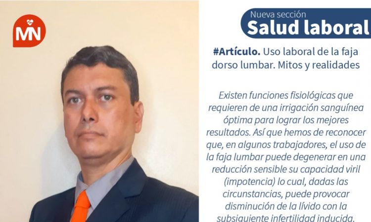 Mitos y realidades del uso laboral de la faja dorso lumbar Mitos y realidades del uso laboral de la faja dorso lumbar