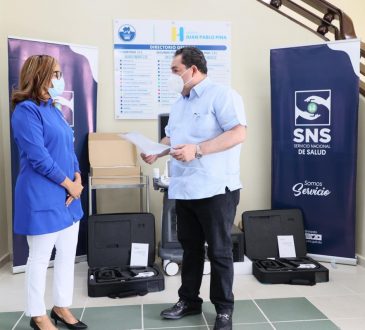SNS dotó a cinco hospitales con equipos que rondan los RD$ 14,000,000