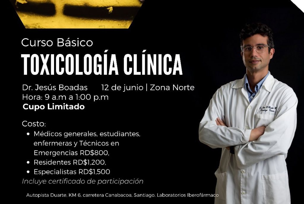 SODOEM invitó al taller de toxicología clínica dictado por Jesús Boadas SODOEM invitó al taller de toxicología clínica dictado por Jesús Boadas