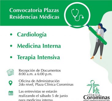 Clínica Corominas aceptará residentes hasta el fin de semana