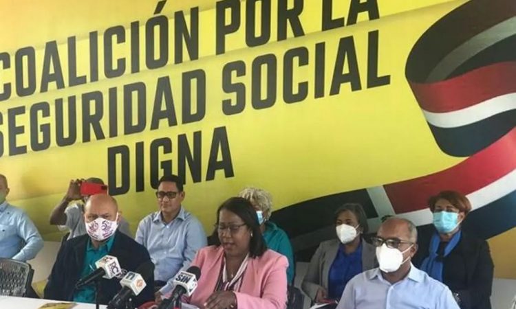 Coalición Nacional por la Seguridad Social fijó su lucha contra las ARS y AFP