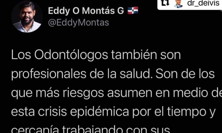 Odontólogos expresaron que han sido excluidos de los beneficios competentes al sector salud Odontólogos expresaron que han sido excluidos de los beneficios competentes al sector salud