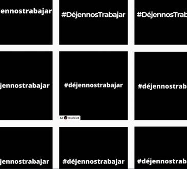 Representantes de bares y restaurantes iniciaron protesta bajo el lema “Déjennos trabajar”