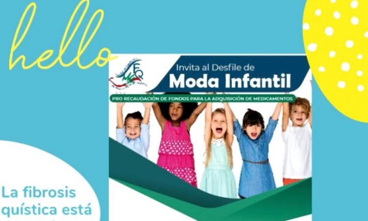 Pacientes pediátricos con fibrosis quística recaudarán fondos con desfile “Moda infantil”
