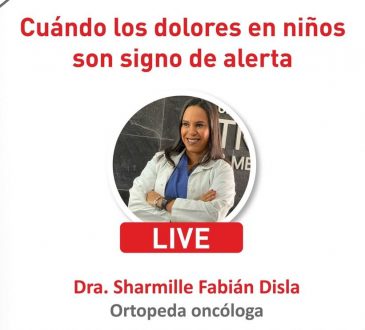 Especialista en ortopedia y oncología alertó a padres conocer y vigilar síntomas del sarcoma infantil