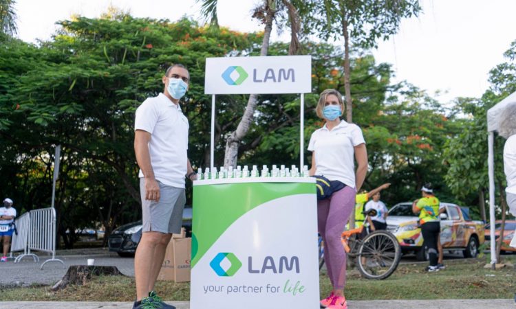Trabajadores de laboratorios LAM apoyaron campaña “5K gánale a la diabetes” de SODENN