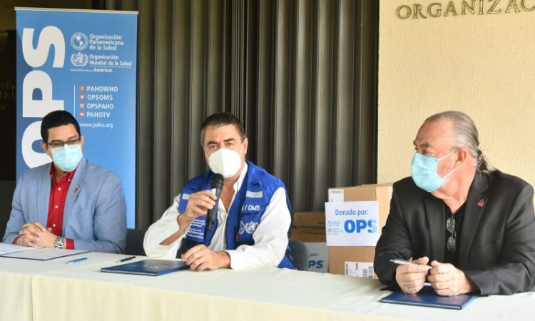 OPS donó equipos tecnológicos al MSP para ampliar el rastreo del COVID-19 en el país OPS donó equipos tecnológicos al MSP para ampliar el rastreo del COVID-19 en el país