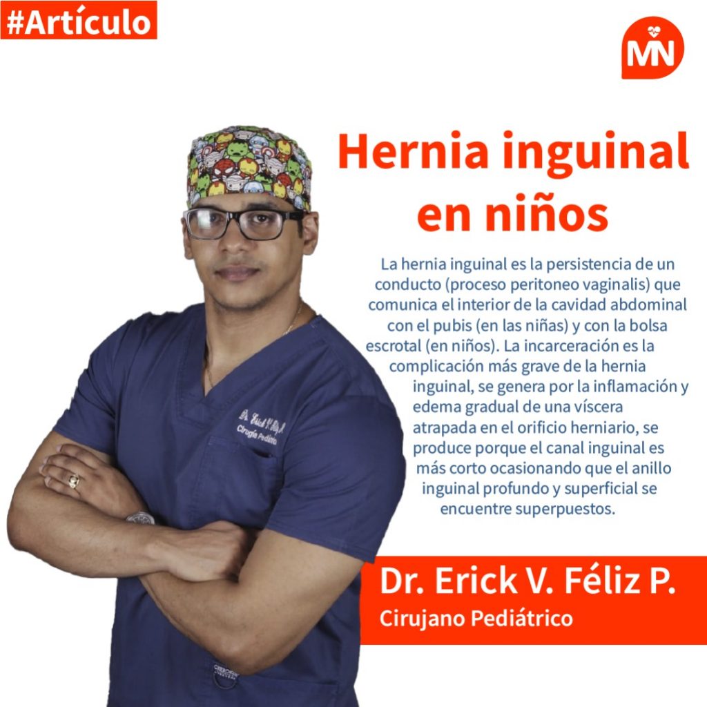 Hernia inguinal en niños