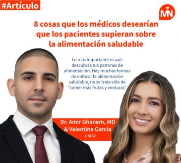8 cosas que los médicos desearían que los pacientes supieran sobre la alimentación saludable