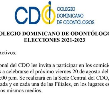 Odontólogos celebrarán sus elecciones gremiales este viernes