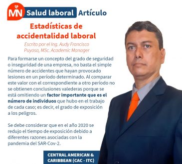 Estadísticas de accidentalidad laboral