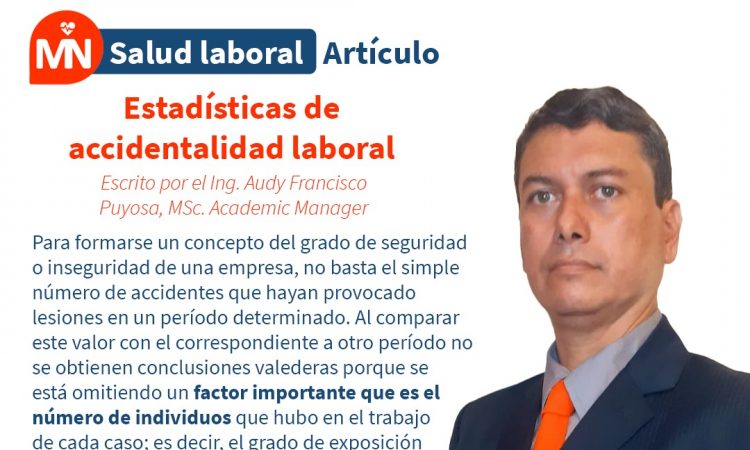Estadísticas de accidentalidad laboral Estadísticas de accidentalidad laboral