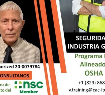 CAC-ITC ofrecerá taller de “Seguridad en industria general”