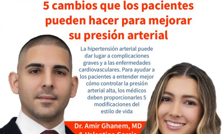 5 cambios que los pacientes pueden hacer para mejorar su presión arterial. 5 cambios que los pacientes pueden hacer para mejorar su presión arterial.